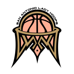 LADY HOOPS LOGO peach