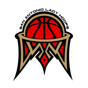 LADY HOOPS LOGO RED