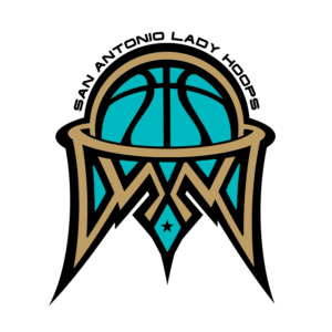 LADY HOOPS LOGO TURQ